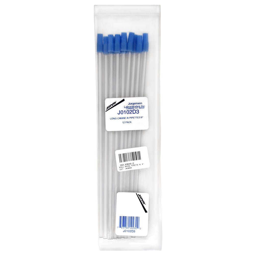 Artificial Insemination Pipettes for Livestock and Dogs – 6" & 9" Disposable PVC