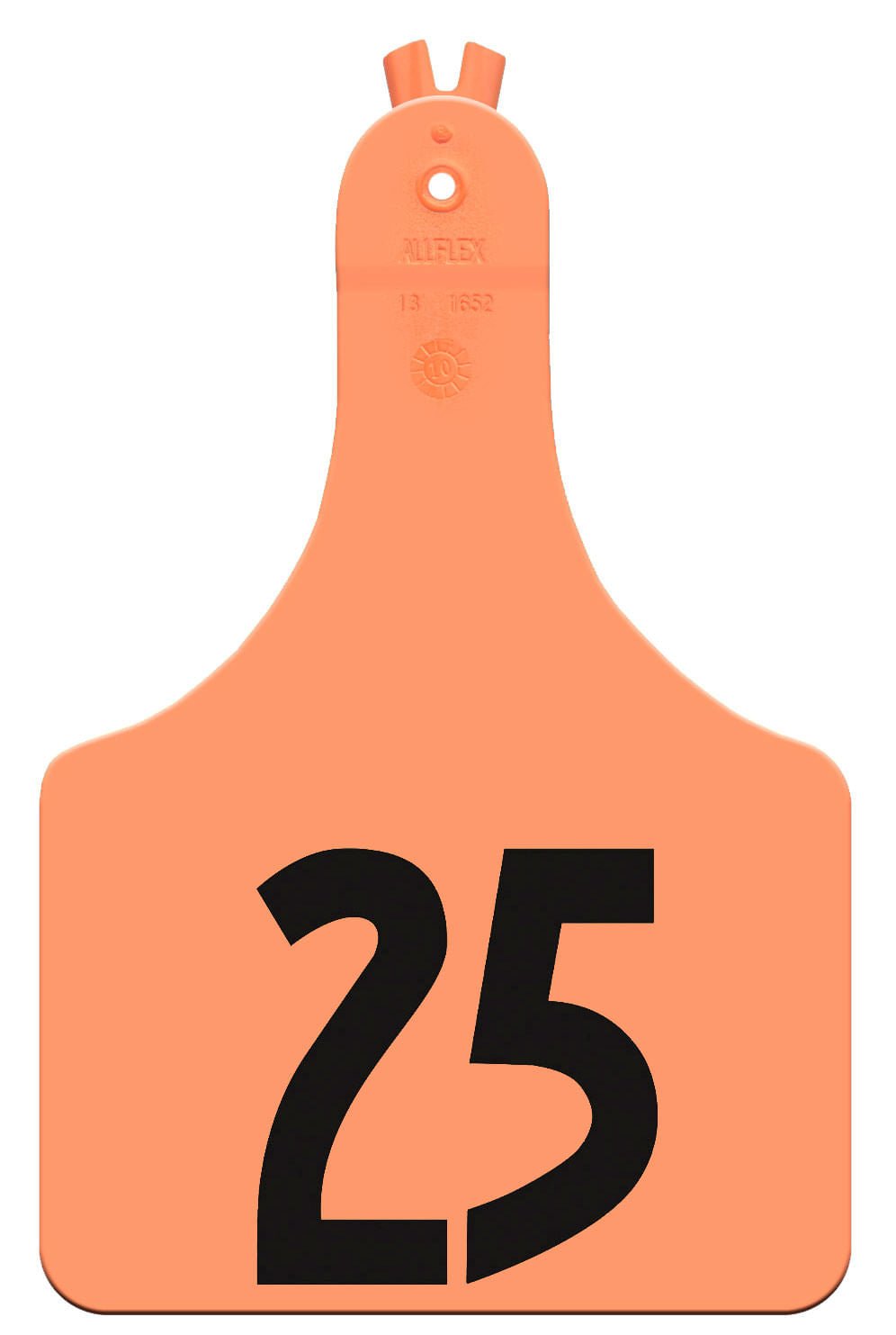 Allflex ATag Numbered 1-Piece Ear Tags, 25 ct