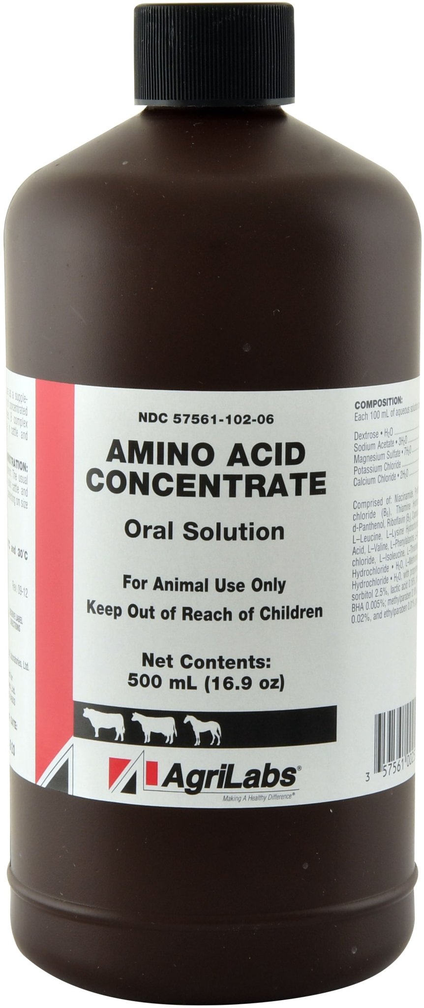 Amino Acid Concentrate Oral Solution, 500 mL