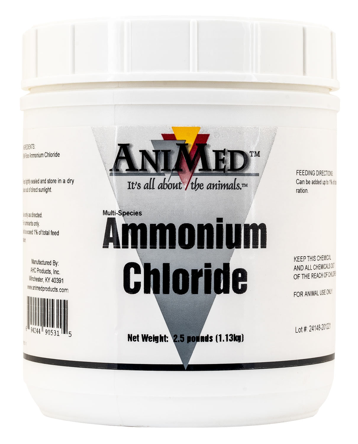 Ammonium Chloride Supplement for Goats, 2.5 lb