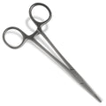 Jeffers Stainless Steel Artery Forceps/Needle Holder with Locking Mechanism, Curved or Straight Tip