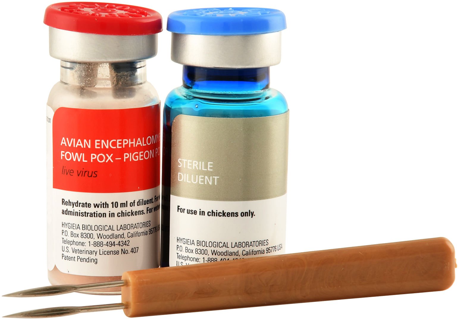 Avian Encephalomyelitis-Fowl Pox-Pigeon Pox Vaccine