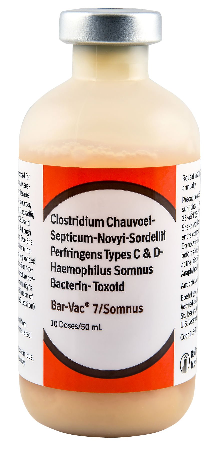 Bar-Vac® 7/Somnus Blackleg Cattle Vaccine