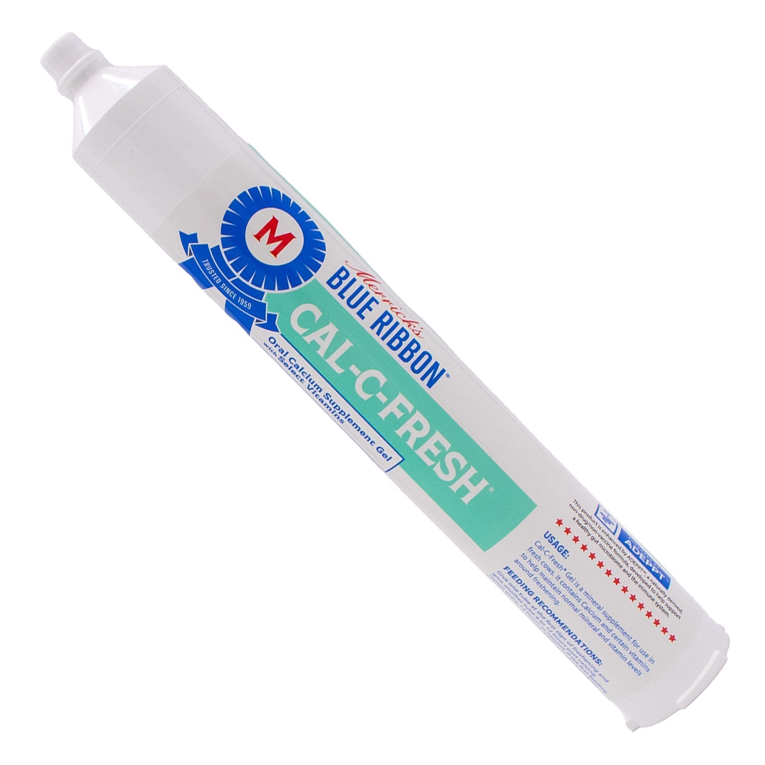 Cal-C Fresh® Fresh Cow Calcium & Mineral Supplement — Prevent Milk Fever and Support Recovery, 300 cc Tube