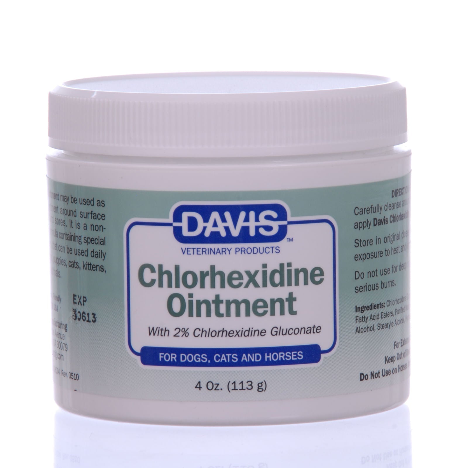 Chlorhexidine Ointment Wound Care for Dogs, Cats, Horses, 4 oz
