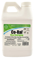 Co-Ral Fly & Tick Spray, 64 oz - Pesticide for Livestock