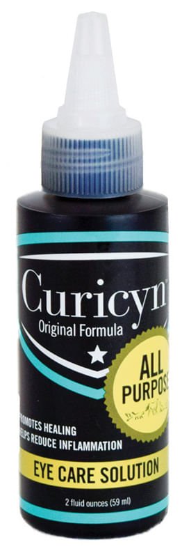 Curicyn Eye Care Solution for Pets – Non-Stinging, Antibiotic-Free Eye Relief