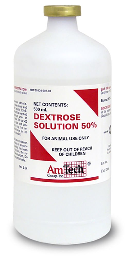 Dextrose 50% Injection, USP, 500 mL