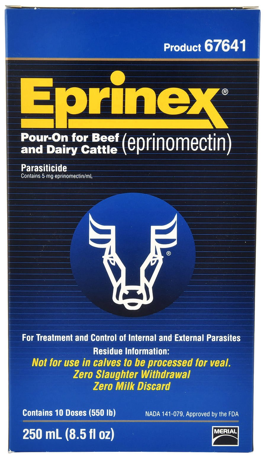 Eprinex (eprinomectin) Pour-On Cattle Wormer