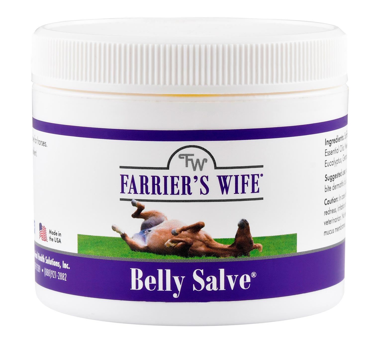 Farrier's Wife Belly Salve for Horses
