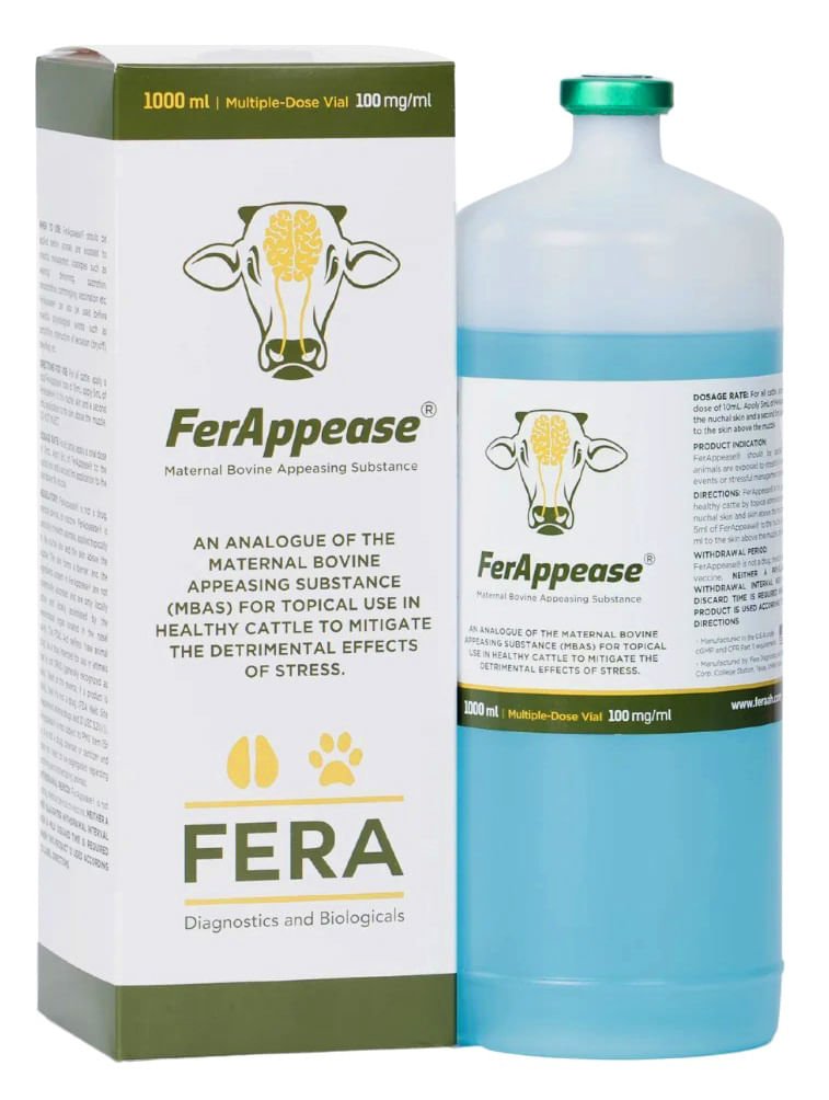 FerAppease Bovine - Topical Pour-On Stress Relief for Cattle