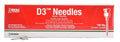 Ideal D3 Detectable Needles, Box of 100