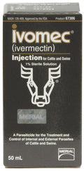 IVOMEC Injection (1%) Wormer for Cattle & Swine