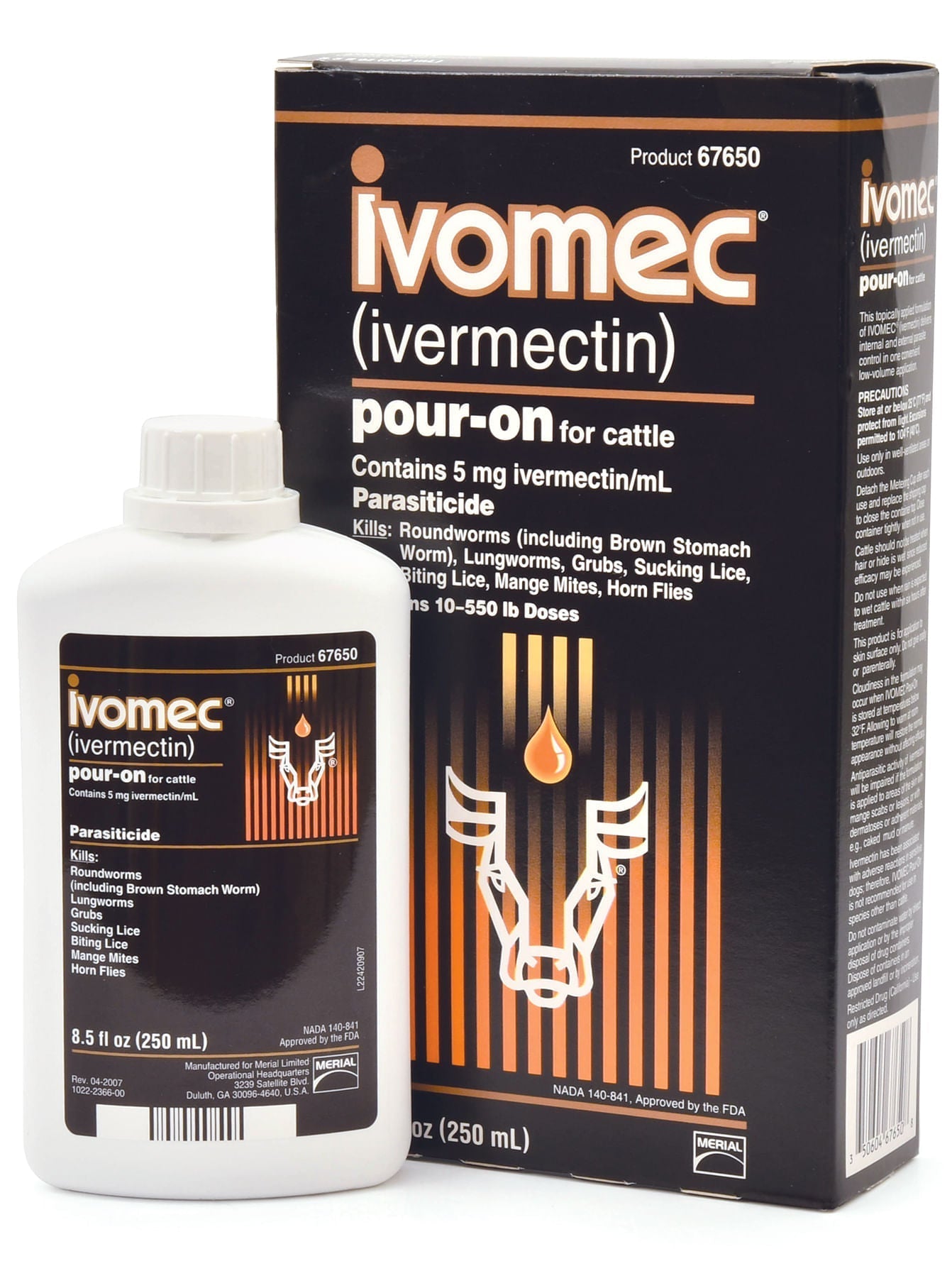 Ivomec Pour-On Cattle Wormer