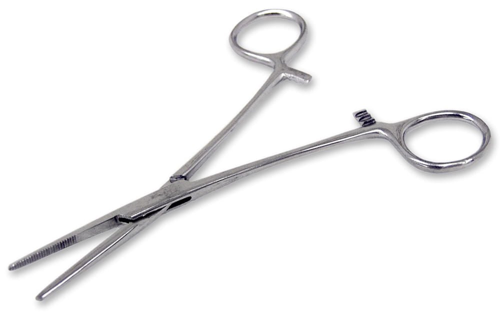 Kelly Forceps, Straight, 5 1/2"