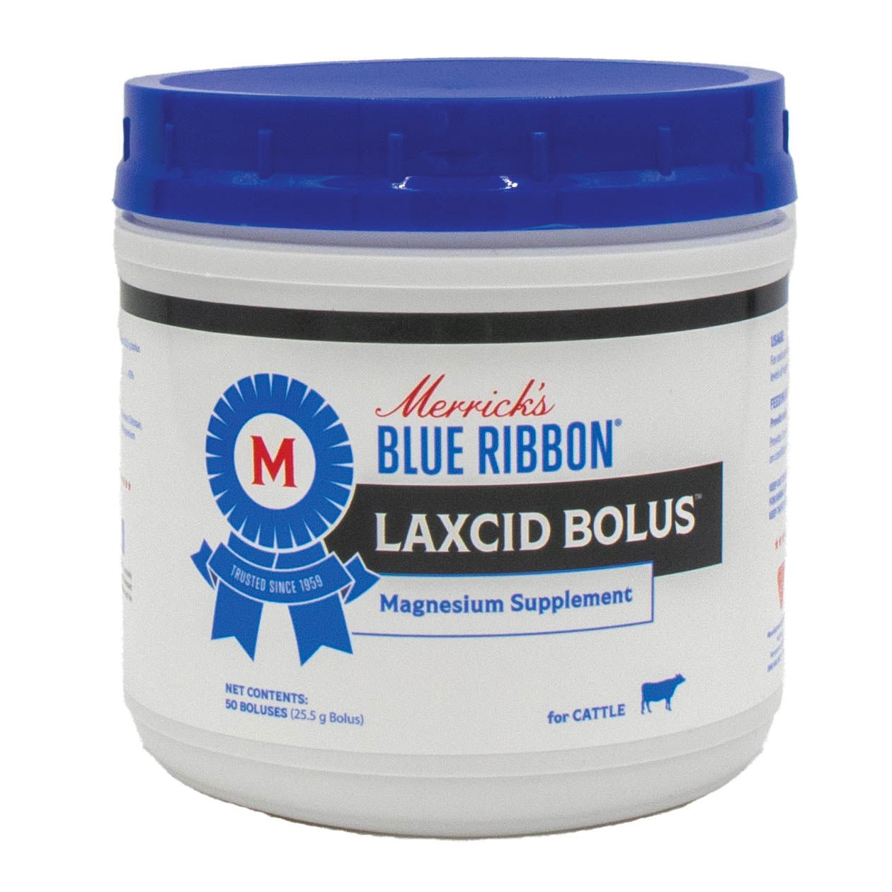 Merrick's Laxcid Mild Laxative/Antacid Boluses for Cattle