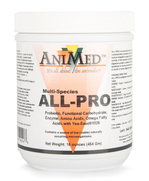 Animed ALL-PRO Probiotic Supplement for Multi-Species Animals