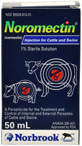 Noromectin Injectable Cattle & Swine Wormer (1% Ivermectin)