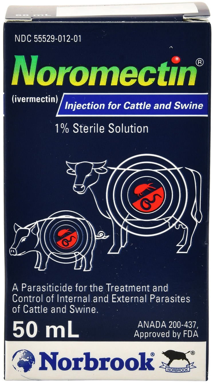 Noromectin Injectable Cattle & Swine Wormer (1% Ivermectin)