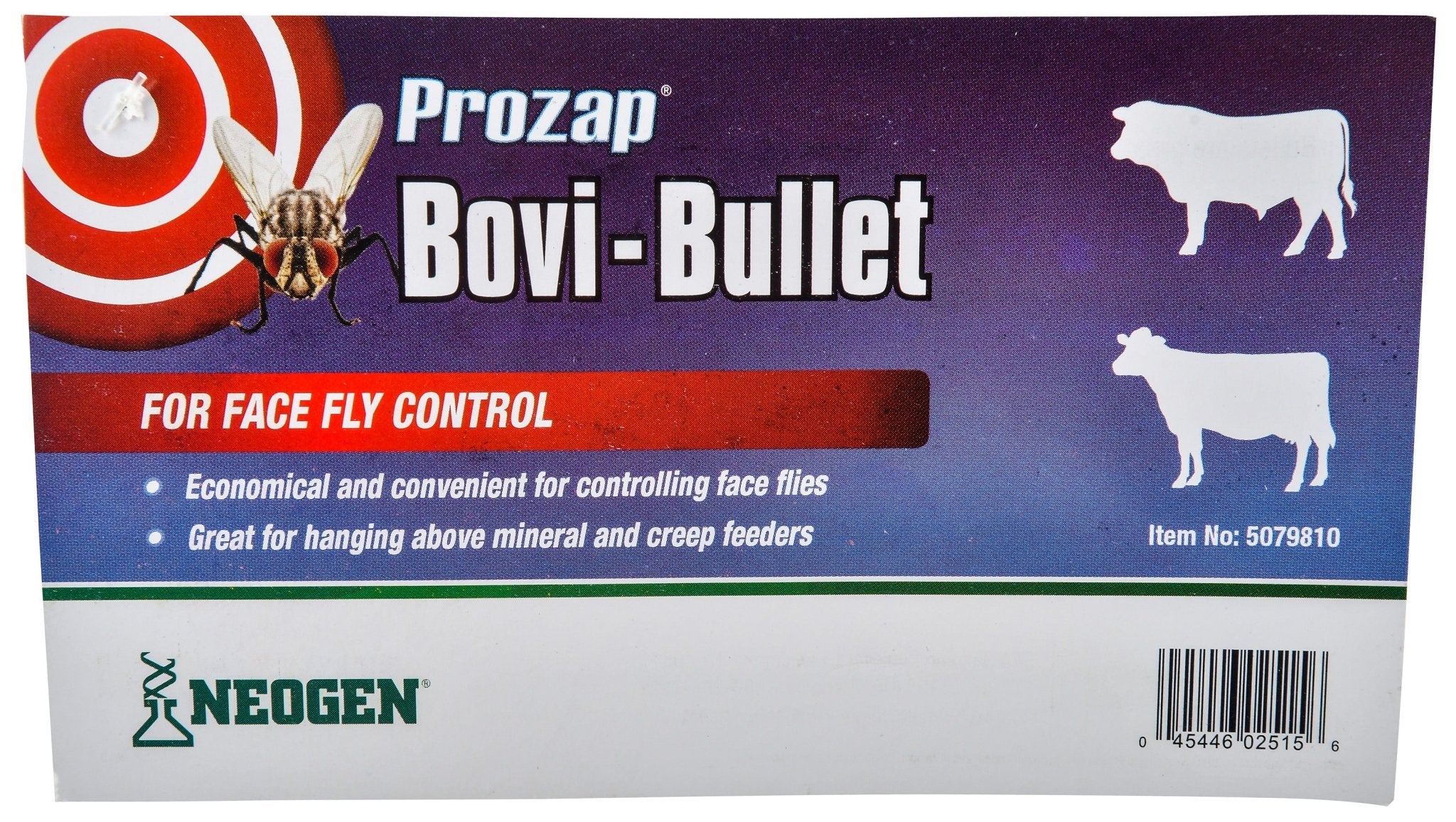 Prozap Bovi-Bullet for Face Fly Control