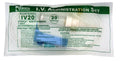 Rx Dripvet IV Set, 20 drop (72 inch) Not Vented-with Needle-1 Port