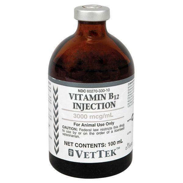 Rx Vitamin B12 Injection 3000mcg/ml x 100ml