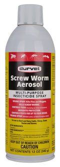 Screw Worm Aerosol Spray for Fly & Pest Control, 12 oz