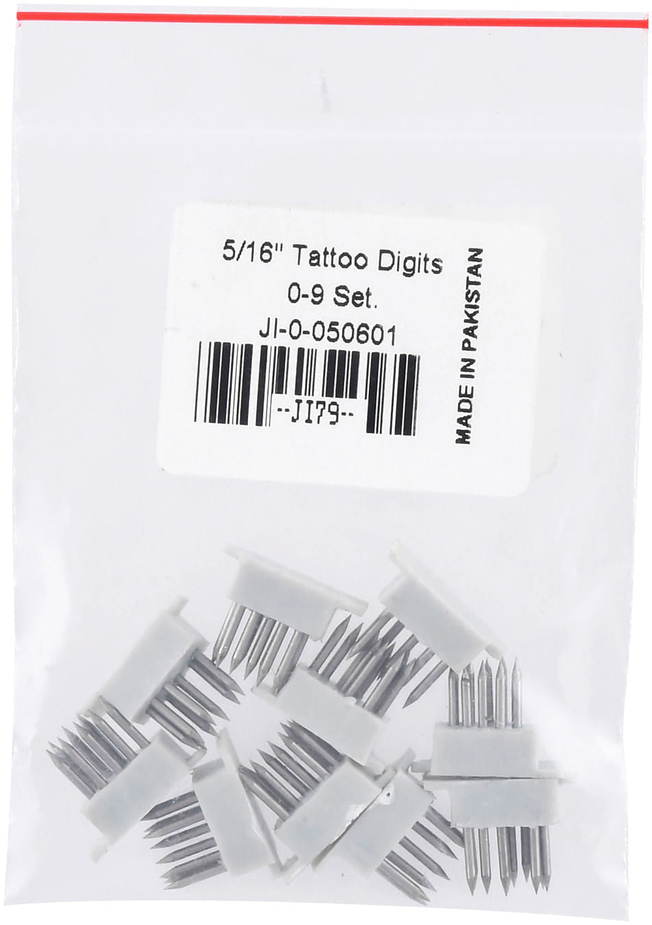 Extra Jeffers Small Animal Tattoo Letters and/or Numbers, 5/16"
