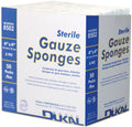 Medical Sterile Gauze Sponges 4" x 4" – Latex-Free 8-Ply Cotton Pads for Wound Care, 50 Count