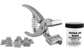 Stone #300 Tattoo Kit for Small Animals – Aluminum Pliers with #300 Digits and Black Tattoo Ink for Rabbits, Dogs, Cats, Pigs, Chickens
