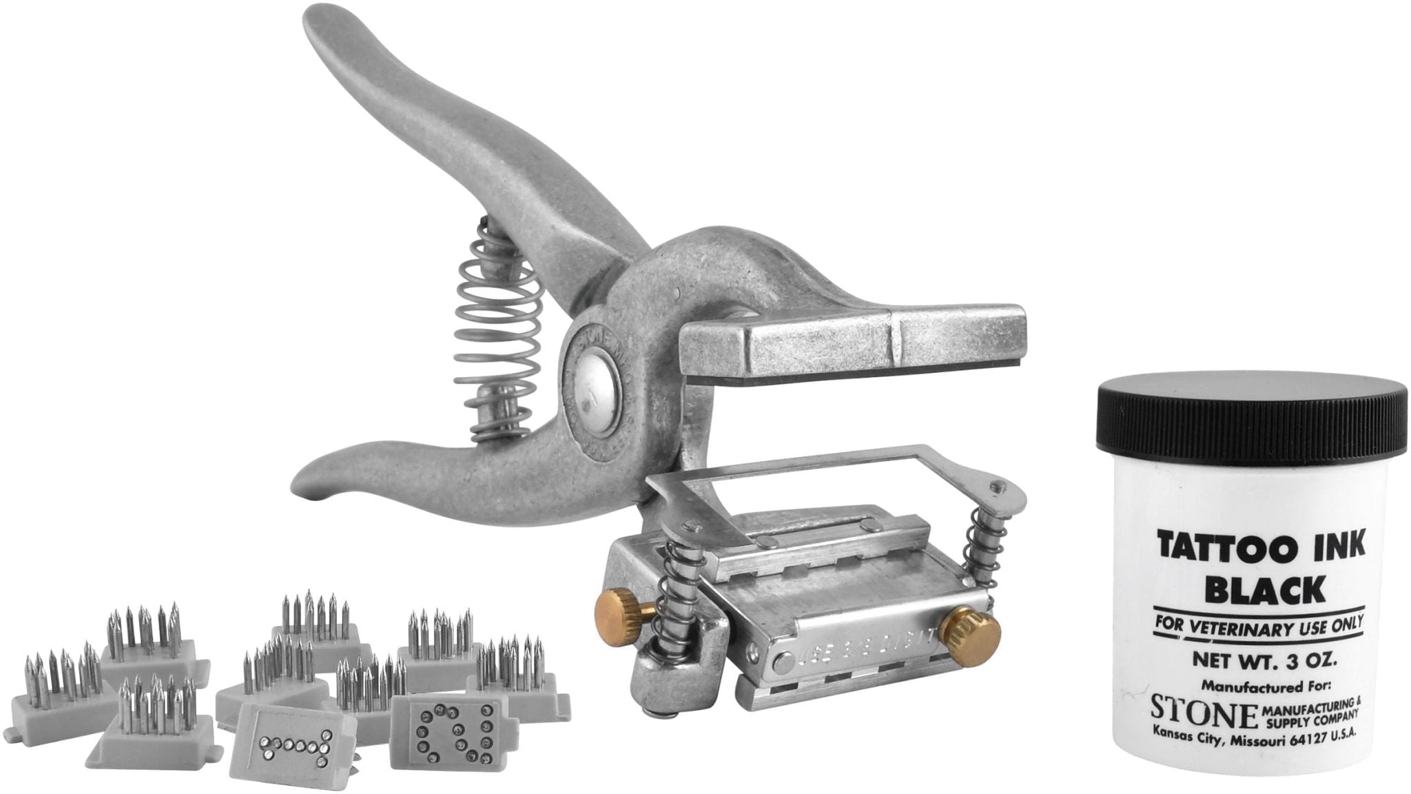 Stone® Standard Tattoo Kit with Revolving Head & Ear Release