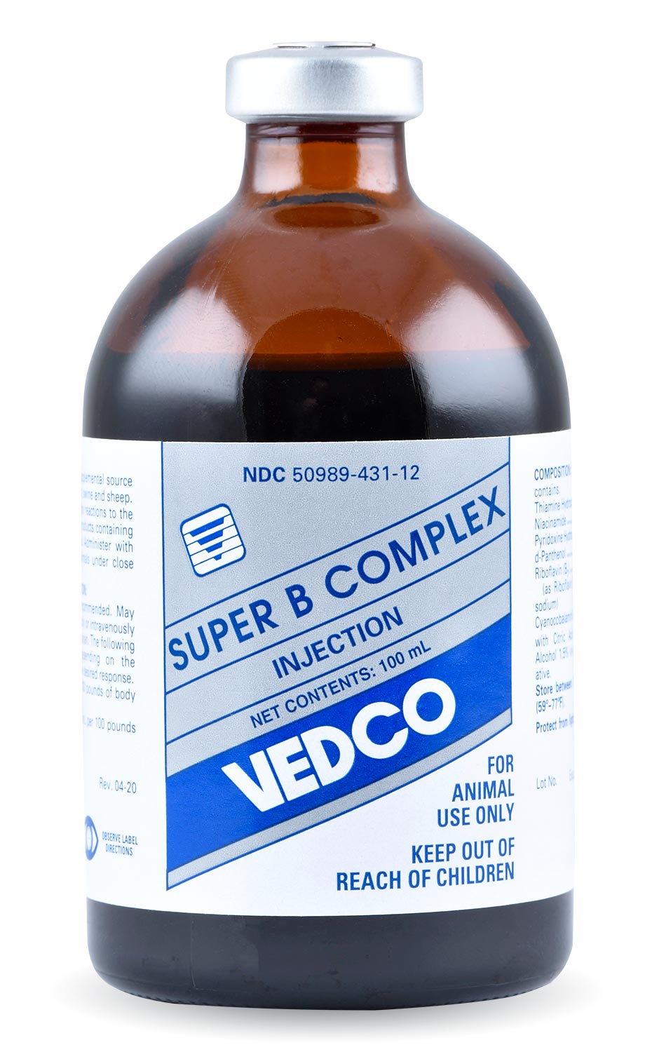 Super B Complex Injectable for Cattle, Swine, & Sheep