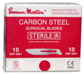 Swann Morton Scalpel Blades, #10, 100 ct