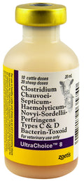 UltraChoice 8 Blackleg Vaccine for Cattle & Sheep